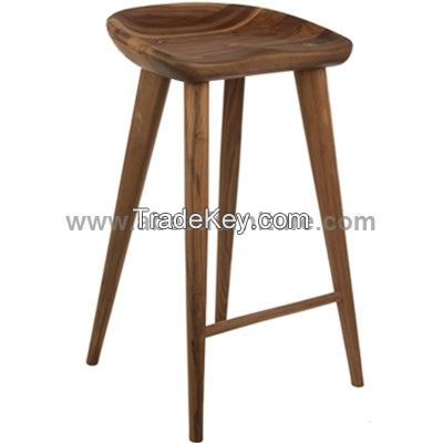 Solid wood Bar stool  Replica design Craig Bassam Tractor stool