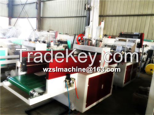 Sell Shopping Bag Making Machine/ Two Line Bag Making Machine with Puncher