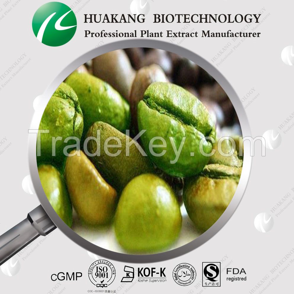 Supply Natural Green Coffee Bean Extract