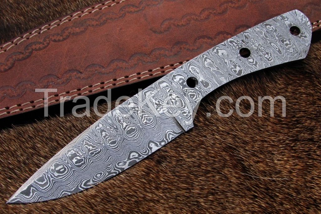 Damascus Hand made Blank blade