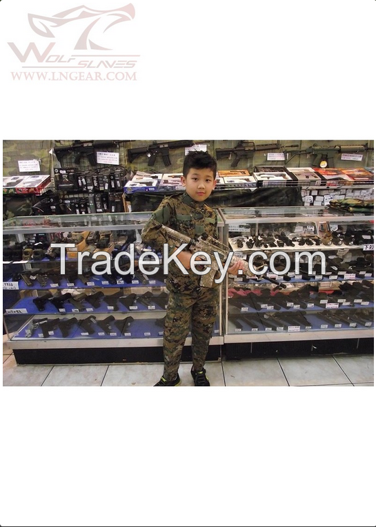 Children's Camouflage Clothing Kids Army Uniform