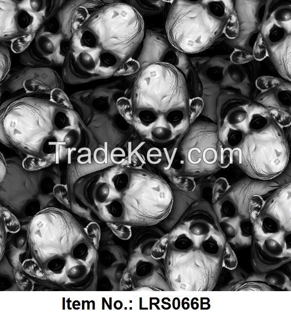 Hot Sale Fashion Skull Hydrographics 3D cubic printing Film Liquid Transfer Printing Film AquaPrint No.LRS066B