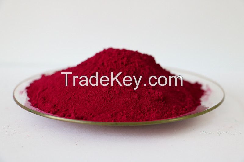 Pigment Red 122 for Ink, Paint, Coating, Plastic and Textile. Quinacridone Magenta, P. Y. 122