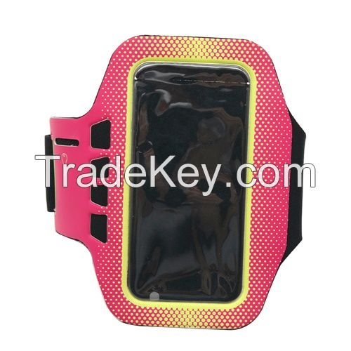 Sell Sport armband neoprene material with purplish red for iphone 5/5s/6/6plus or Sumsung CO-ARMB-5006