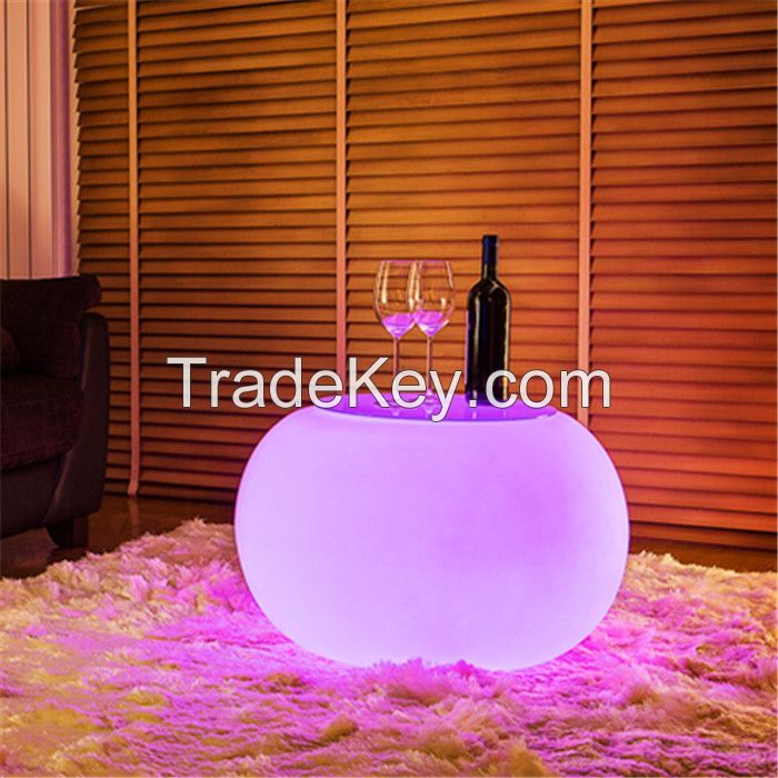 SP-6845 Color Changing Illuminated LED Round Bar Table