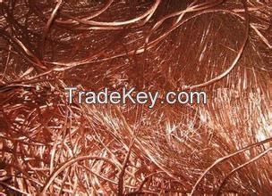 Pure Millberry Copper, Copper Scraps, CopperWire Scrap 99.9%