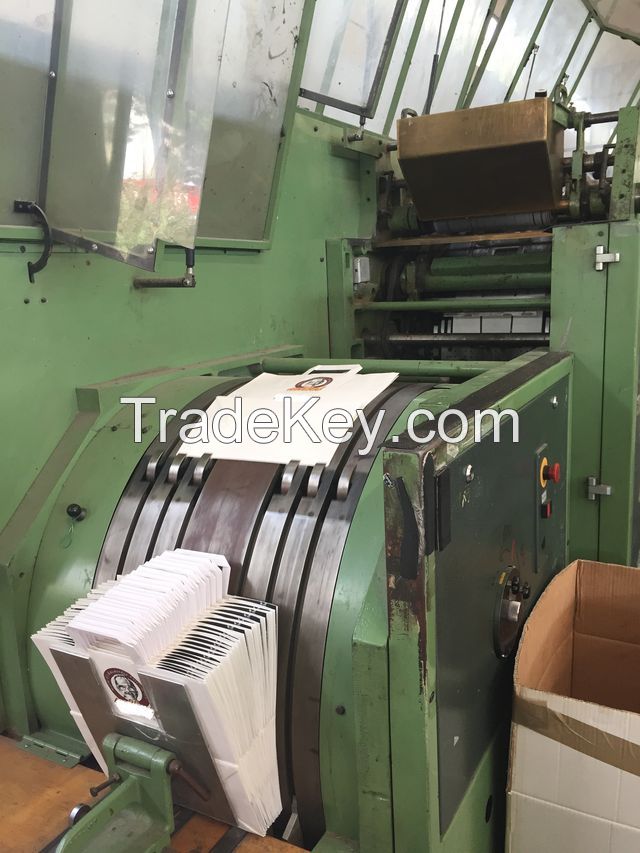 SOS Paper Bag Maing Machine with Flat Handle