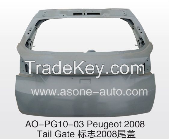 Asone Tail Gate For Peugeot 2008 Metal Body Parts