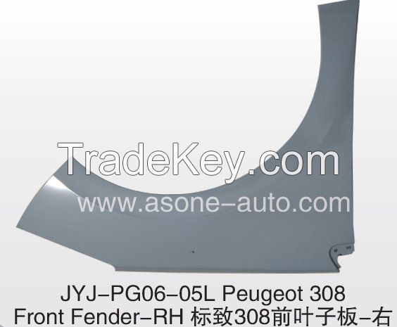 Asone Front Fender For Peugeot 308 Metal Stamping Parts