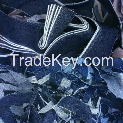 For Sale Denim Clip textile scrap