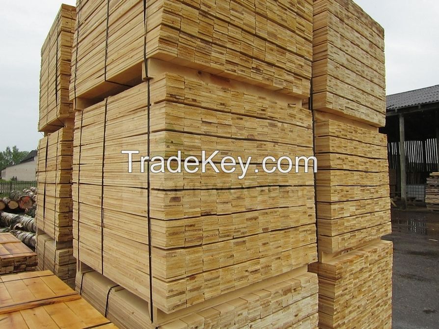 Quality Sorted Edged Birch Lumber