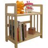 Sell Wooden 2 Shelf Bookcase- Solid Unfinished Pine