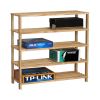 Sell  Wooden 2/3/4/5 -Shelf Assembled Stackable Shoe Storage Rack