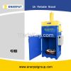 Vertical metal drum crusher