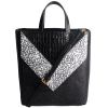 wholesale womens bags genuine leather tote bags with cow skin