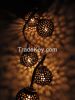 Wooden Hanging Lamp from Coconut Shell