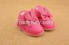 Spring Kid's Grils British Style Loafers Genuine Leather baby Shoes