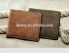 High quality small young man genuine leather wallet wholesale