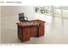 classic office desk with veneer surface