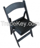 Resin folding chair