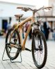 MTB- bicycle with wooden frame