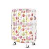 FD176 Hardside ABS PC travel luggage with fashion printing pattern