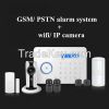 Distinctive smart home security system LCD touch keypad GSM/ PSTN dual network bulgar wireless alarm system with wifi/ IP camera