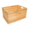 Natural Set Of 4 Wood Crates for decoration