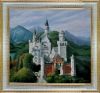 Hand painted oil painting-Old castle oil painting