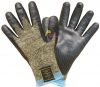 Sell Kevlar/cotton/steel knitted shell with nitrile dipped work glove