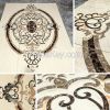 Customized Porcelain waterjet floor medallion tiles