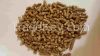 Wood and sunflower husk pellets