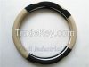 Premium leather steering wheel cover competitive prices