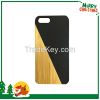 Mobile Accessories Laser Engraving Custom Design Plastic Wooden Cell Phone Case for iphone 6s Case Wood Factory Price