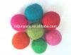 Economical felt ball christmas decoration diy handmade felt balls nepal wool ball