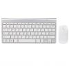Ultra Thin 2.4G Multimedia Wireless Keyboard and Optical Mouse Set for Mac Android Smart TV PC Laptop Computer Windows