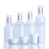 plastic bottles and jars for cosmetic