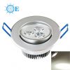 Adjustable 3W Led Ceiling Lighting 220V High Power Cutout Size 70mm