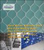 Stainless steel wire rope mesh, ss wire rope netting, hand-woven ss rope mesh