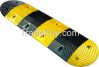 Black & Yellow Portable Rubber Road Arrow Speed Bump