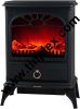 High quality LED light freestanding fireplace electric heater