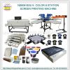 High quality 6 color 6 station t shirt screen printing machine for sale