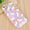 Unicorn Cell Phone Cases for Iphone 5 5s se Liquid Moving Star Glitter