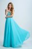 G-marry's A-Line Strapless Beaded Chiffon Long Evening Prom Dress