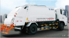 Refuse compacting truck with JMC chassis