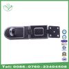6-1/4 in (159mm) Long Single Hinge Hasp with Gloss Black Painting (HS220)