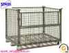 stackable Powder coated wire mesh Pallet container