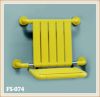 Bathroom folding chairs for disabled