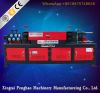 Automatic steel wire straightening and cutting machine