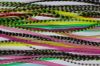 Grizzly Colourful Rooster Feathers For hair Extension
